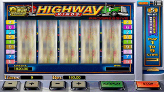 Highway Kings Slot Gameplay