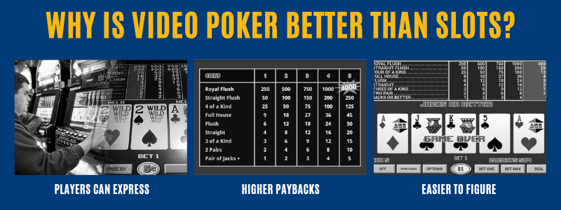 Why Is Video Poker Better Than Slots