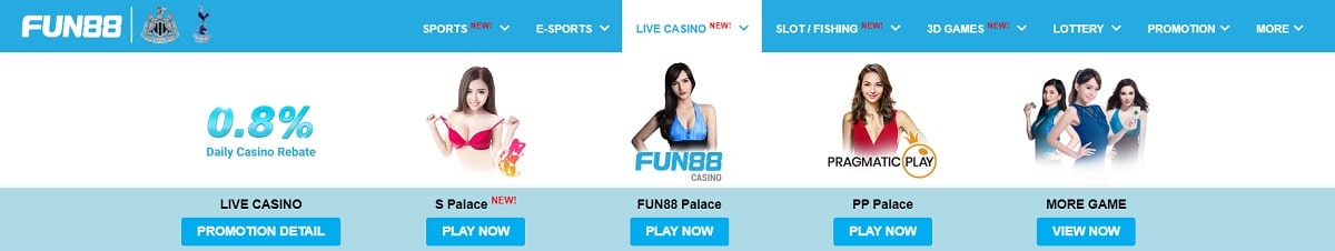 Fun88-Live-Casino-Games